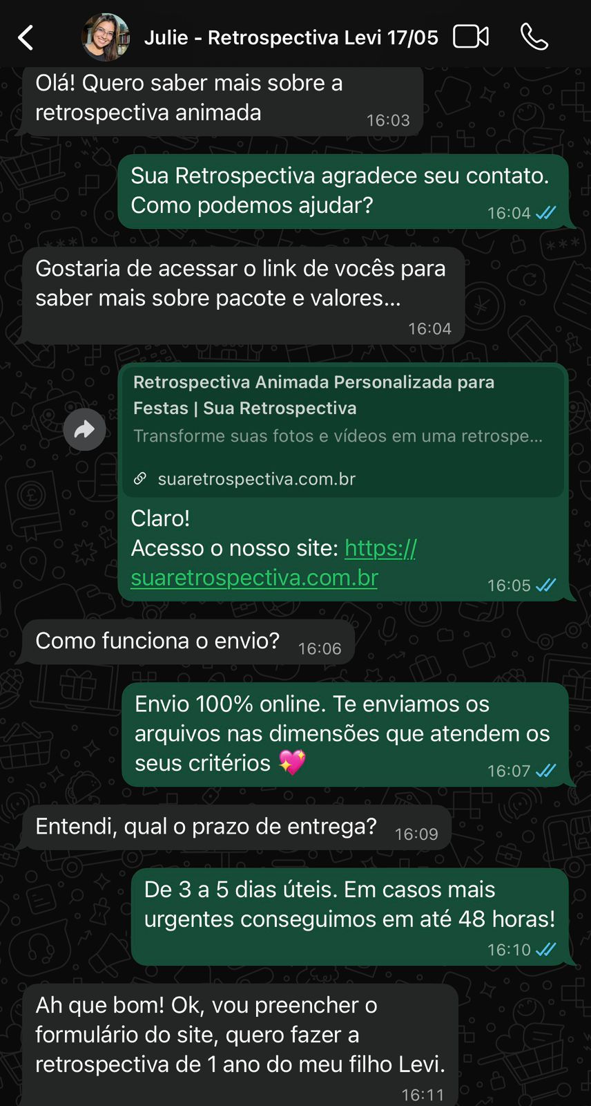 Atendimento WhatsApp